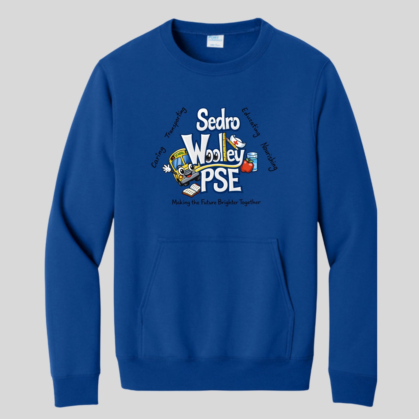 Sedro Woolley PSE Crewneck Sweatshirt with pocket