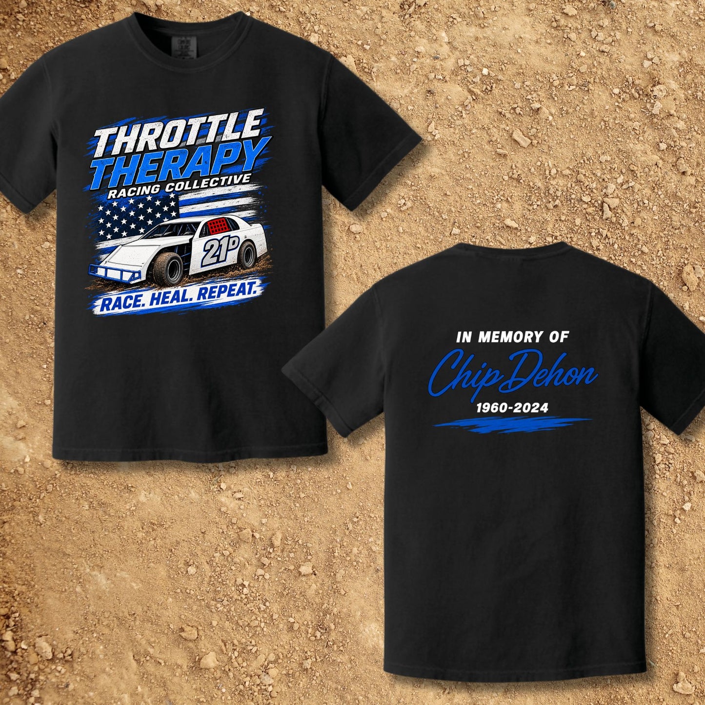 Throttle Therapy Racing Collective Unisex Tee