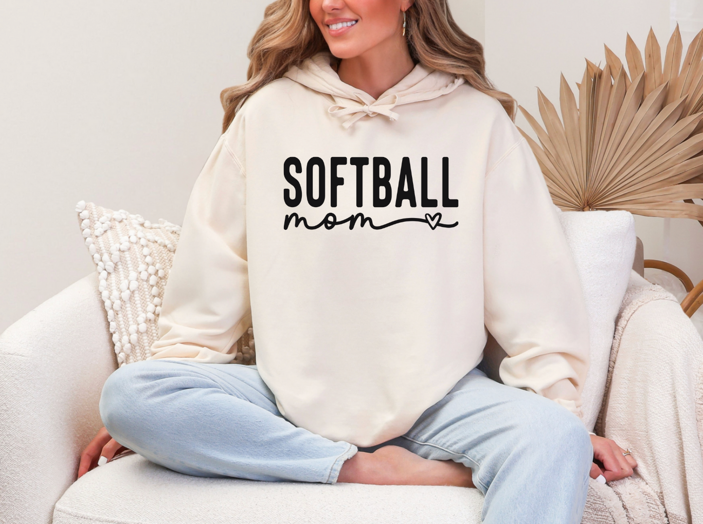 Baseball/Softball Mama Sweatshirt – Comfort Colors Hoodie