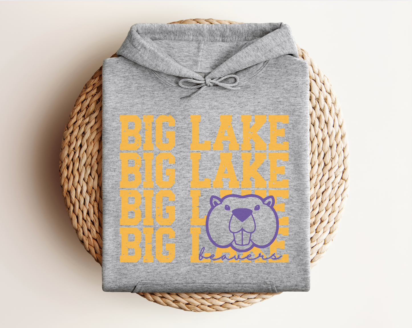 Big Lake Beavers Logo Tee, Crewneck, & Hoodie â Youth & Adult Sizes | School Spirit Wear | Gildan Apparel