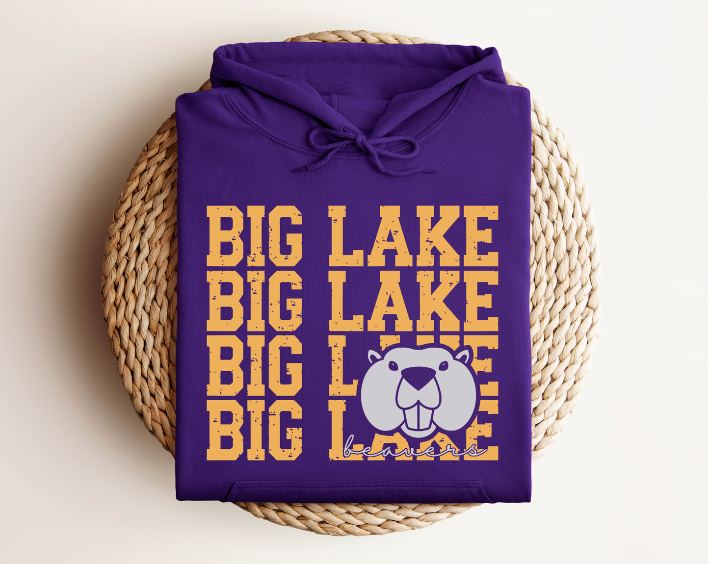 Big Lake Beavers Logo Tee, Crewneck, & Hoodie â Youth & Adult Sizes | School Spirit Wear | Gildan Apparel