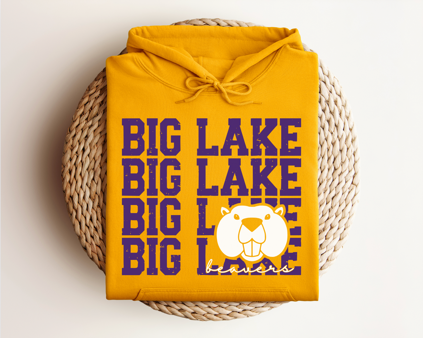 Big Lake Beavers Logo Tee, Crewneck, & Hoodie â Youth & Adult Sizes | School Spirit Wear | Gildan Apparel