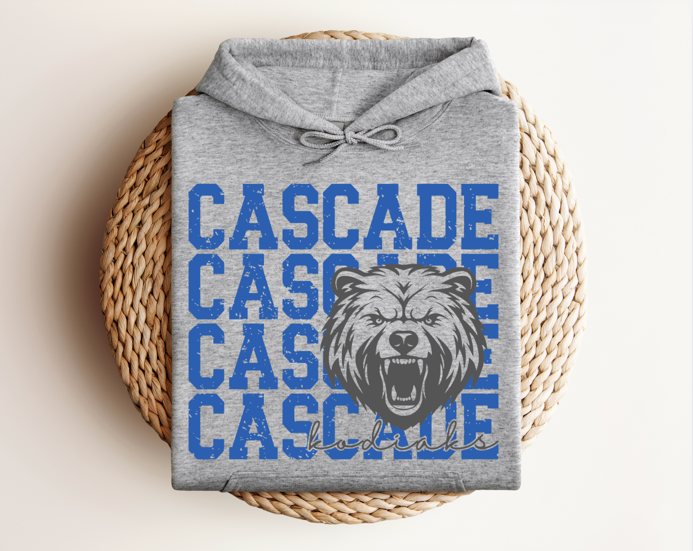 Cascade Kodiaks Logo Tee, Crewneck, & Hoodie β Youth & Adult Sizes | School Spirit Wear | Gildan Apparel