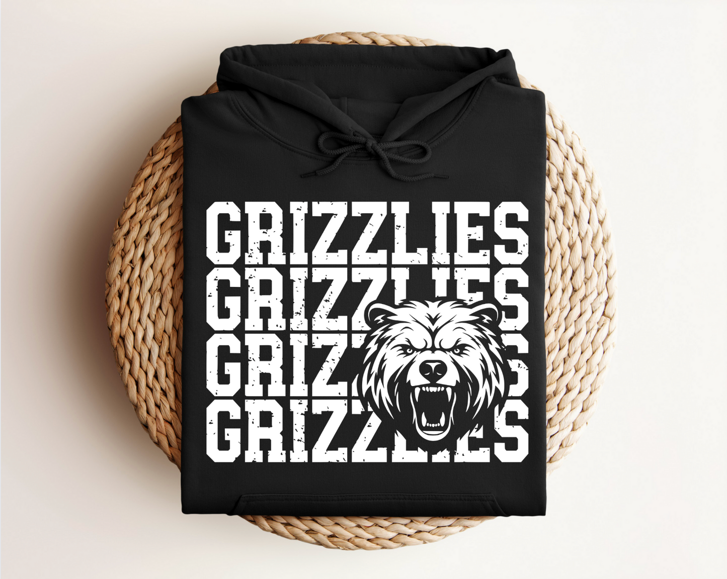 Grizzlies Logo Tee, Crewneck, & Hoodie – Youth & Adult Sizes | School Spirit Wear | Gildan Apparel (Copy)