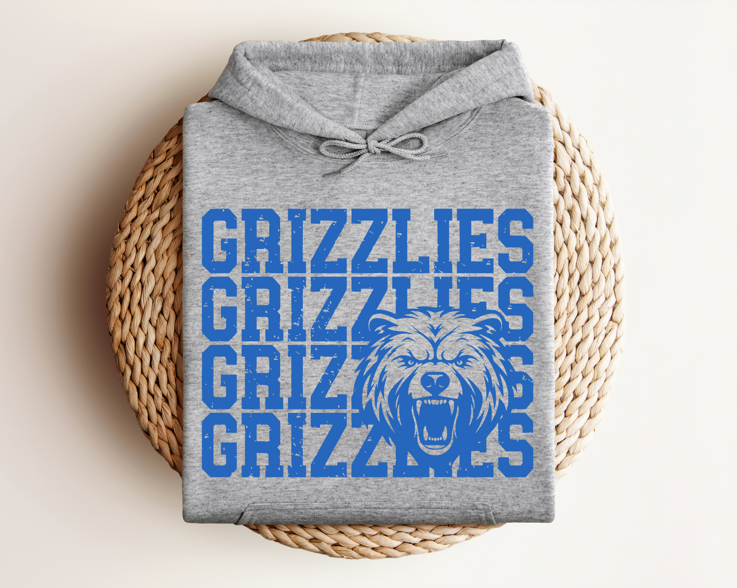 Grizzlies Logo Tee, Crewneck, & Hoodie – Youth & Adult Sizes | School Spirit Wear | Gildan Apparel (Copy)