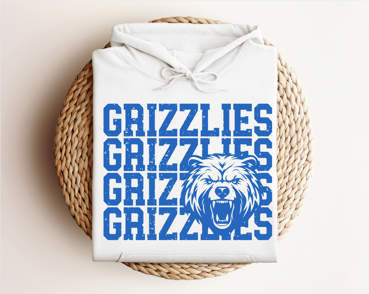 Grizzlies Logo Tee, Crewneck, & Hoodie – Youth & Adult Sizes | School Spirit Wear | Gildan Apparel (Copy)