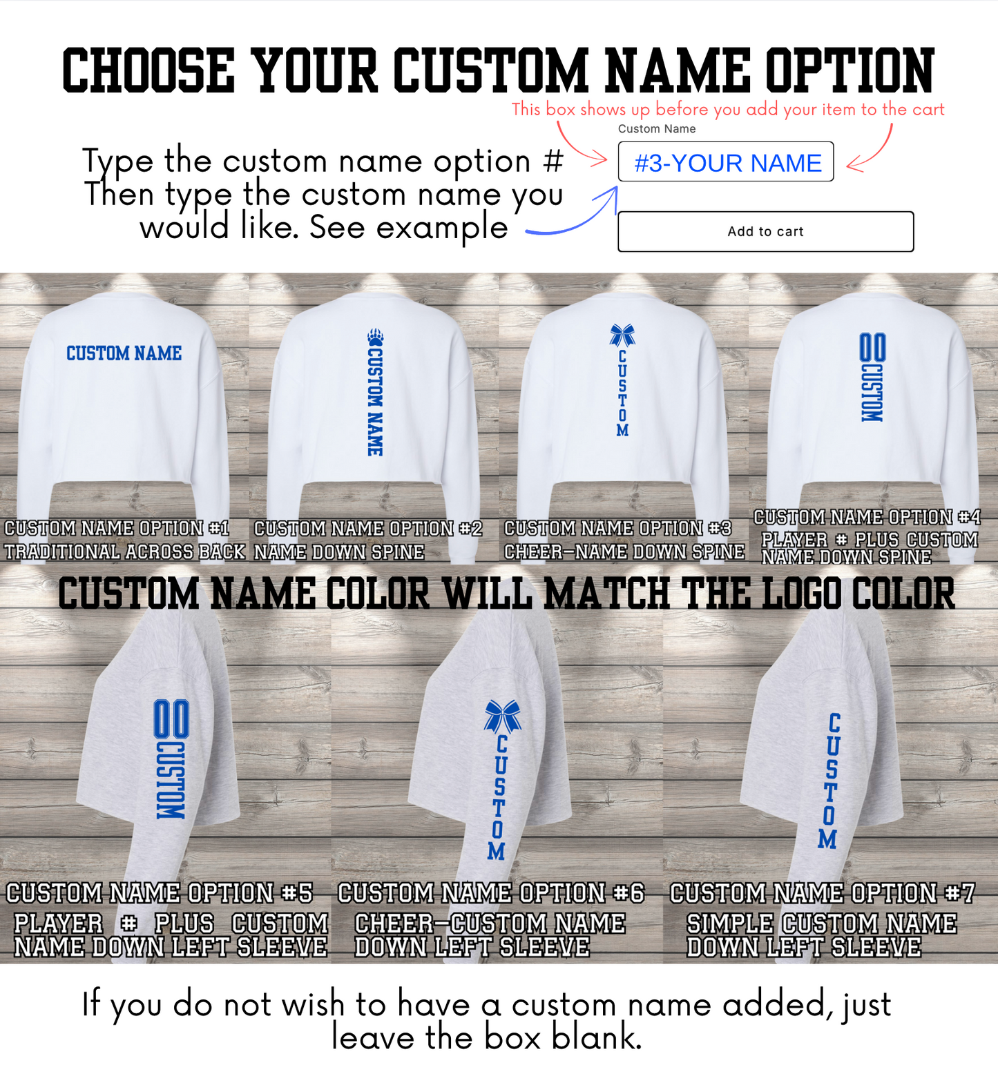 SW | Sedro Woolley SW Crop Hoodie Sweatshirt – Independent Trading Co. | Optional Name on Back or Sleeve