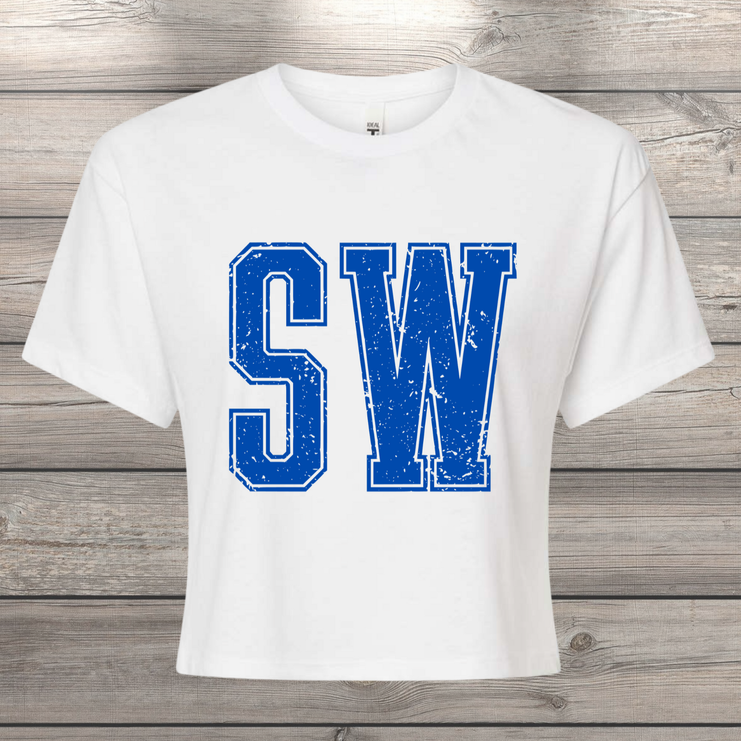 Sedro-Woolley Crop T-Shirt – Next Level 1580 Women's Festival Tee | 4 SW Design Options | School Spirit Wear