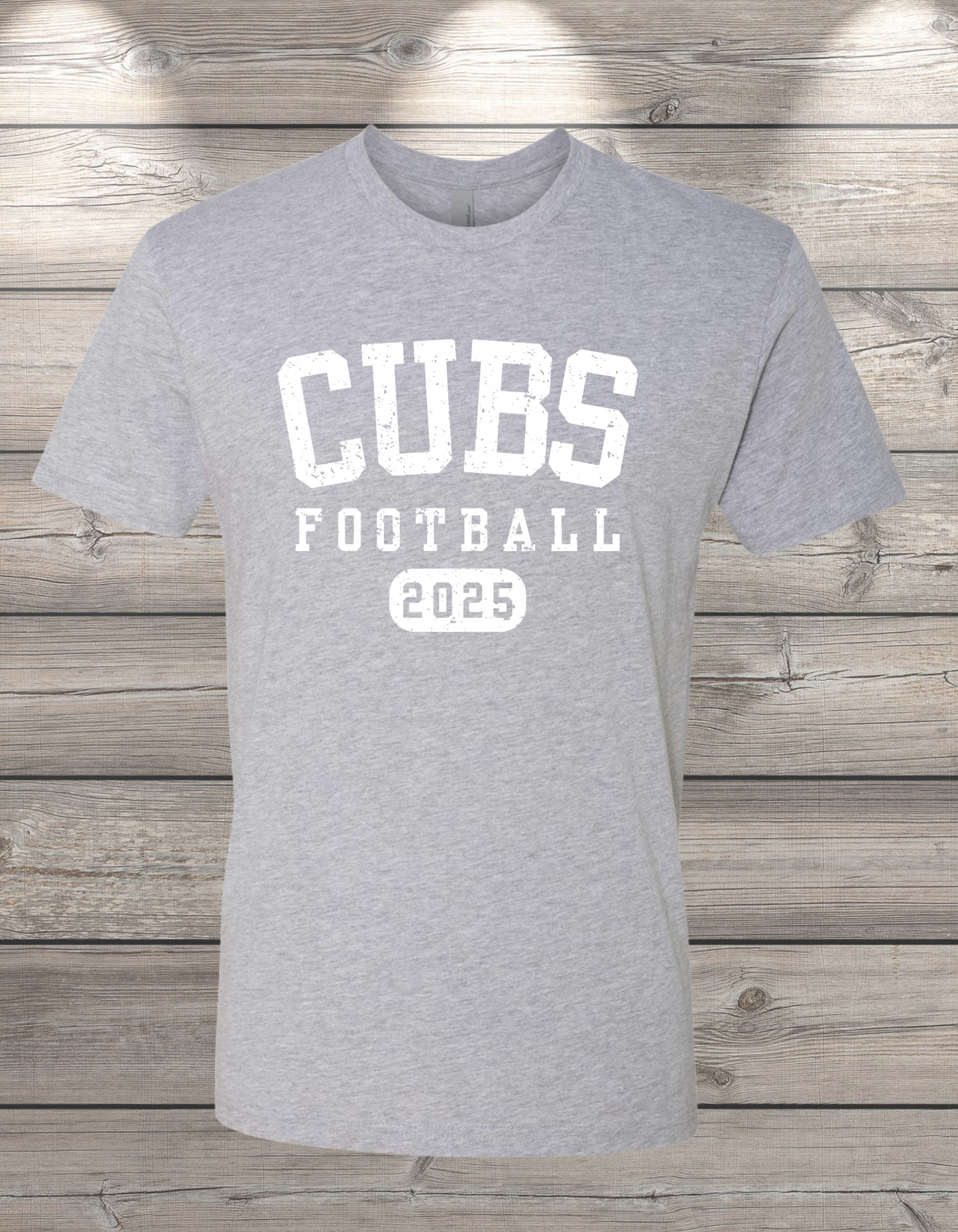 Sedro-Woolley CUBS Football T-Shirt – Next Level Unisex Tee | Soft Comfort Fit Spirit Wear | Youth and Adult Sizes