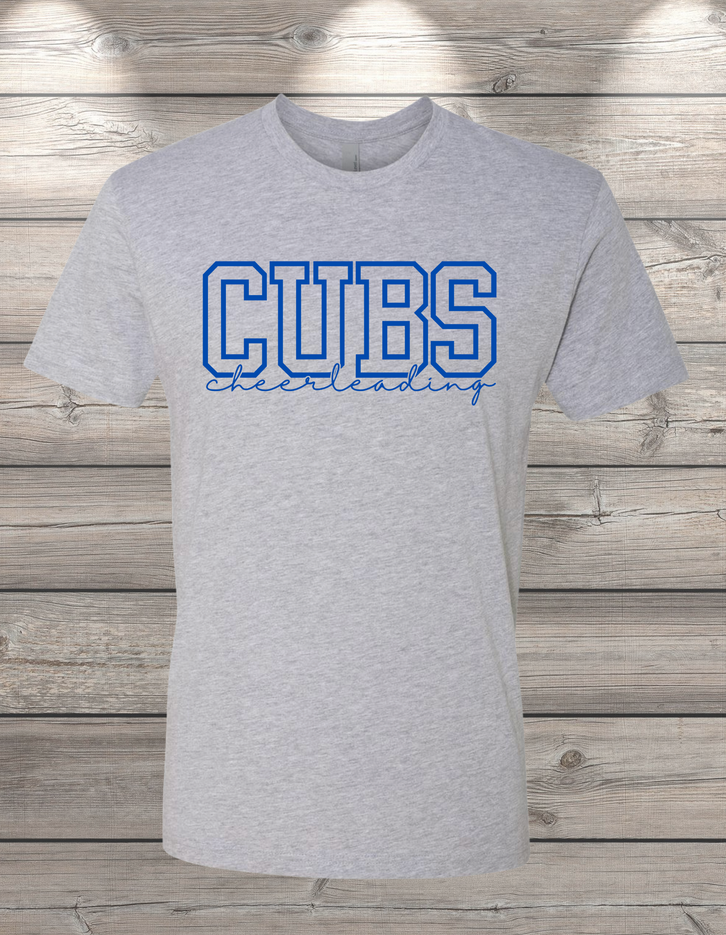 Sedro-Woolley CUBS Cheerleading T-Shirt – Next Level Unisex Tee | Soft Comfort Fit Spirit Wear | Youth and Adult Sizes