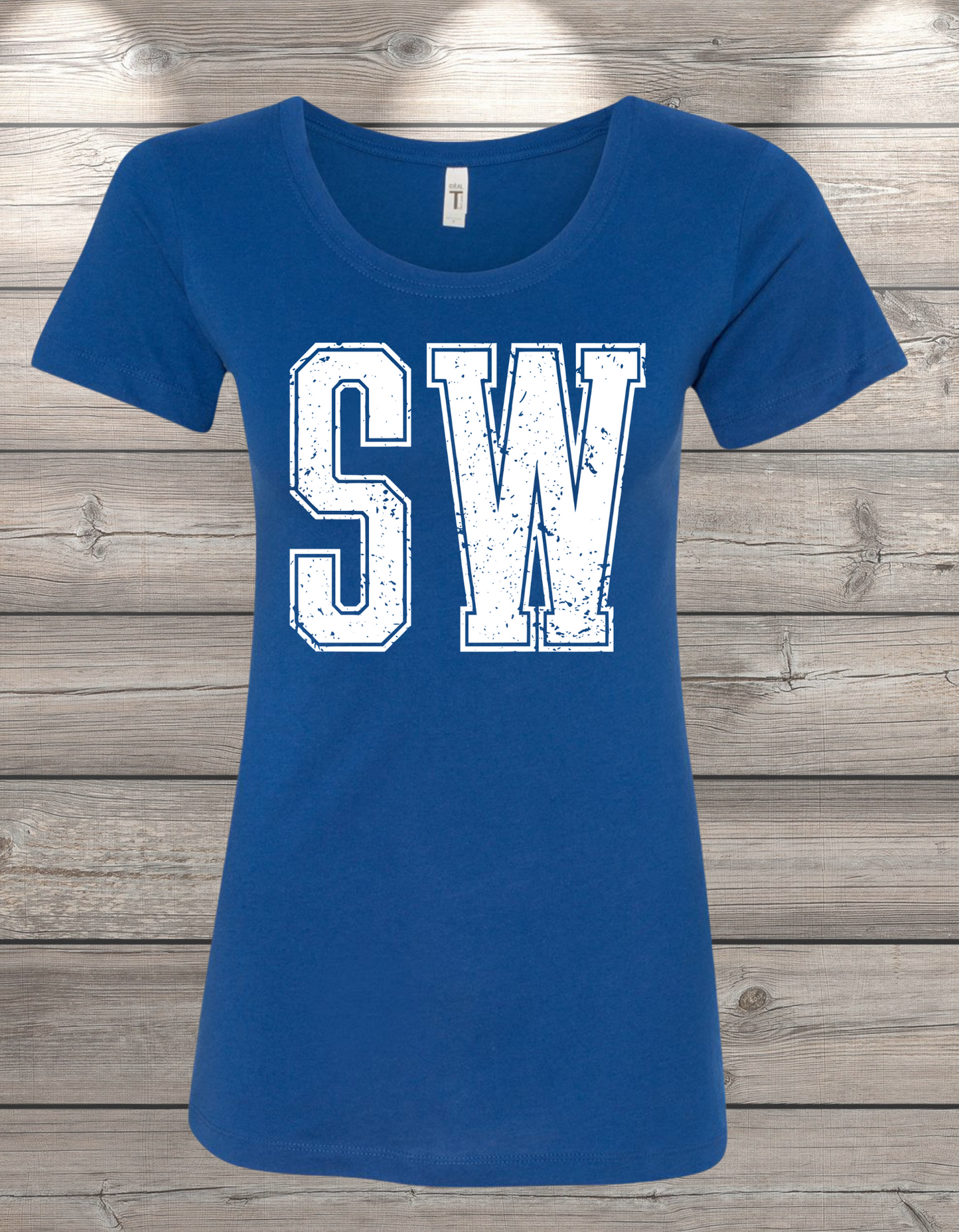 Sedro-Woolley Womens T-Shirt – Next Level 1510 Women's Ideal Tee | 4 SW Design Options | School Spirit Wear