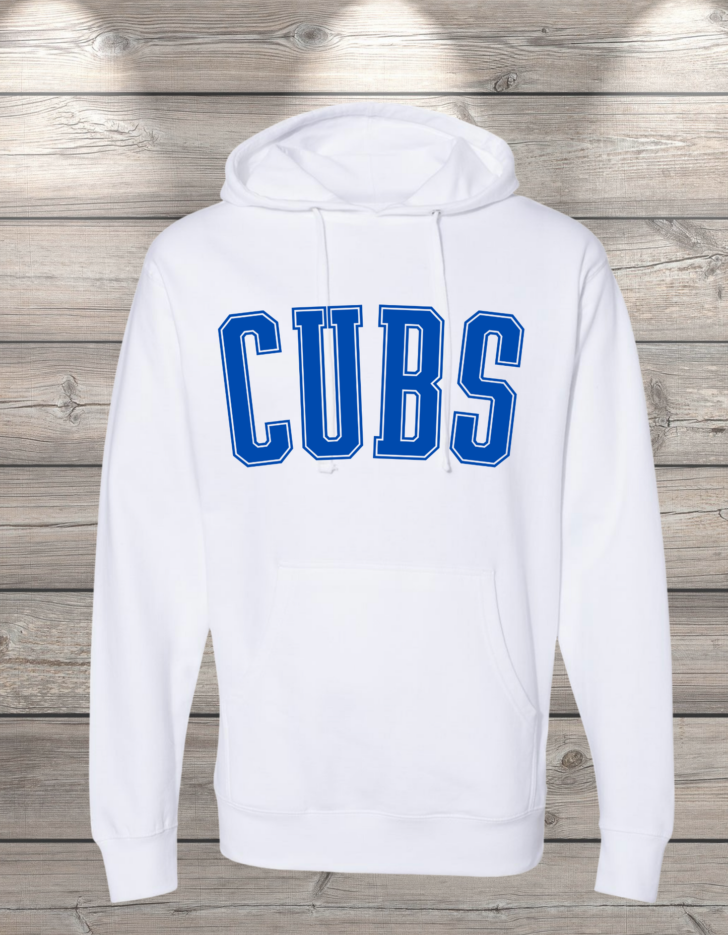 CUBS | Sedro Woolley Cubs Unisex Hoodie Sweatshirt – Independent Trading Co. | Optional Name on Back or Sleeve