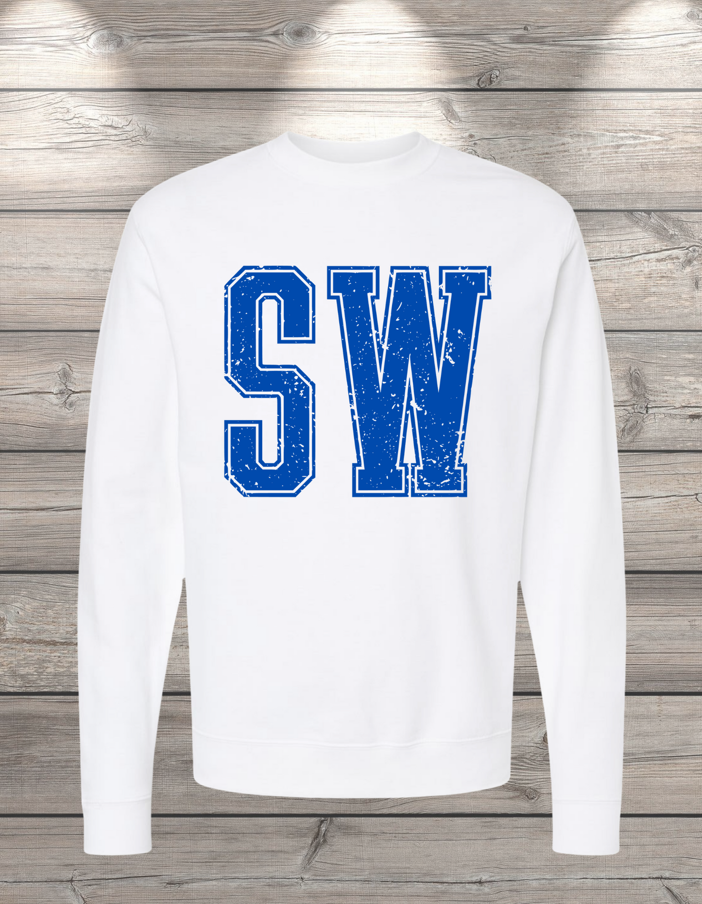 SW | Sedro Woolley Unisex Crewneck Sweatshirt – Independent Trading Co. | Optional Name on Back or Sleeve
