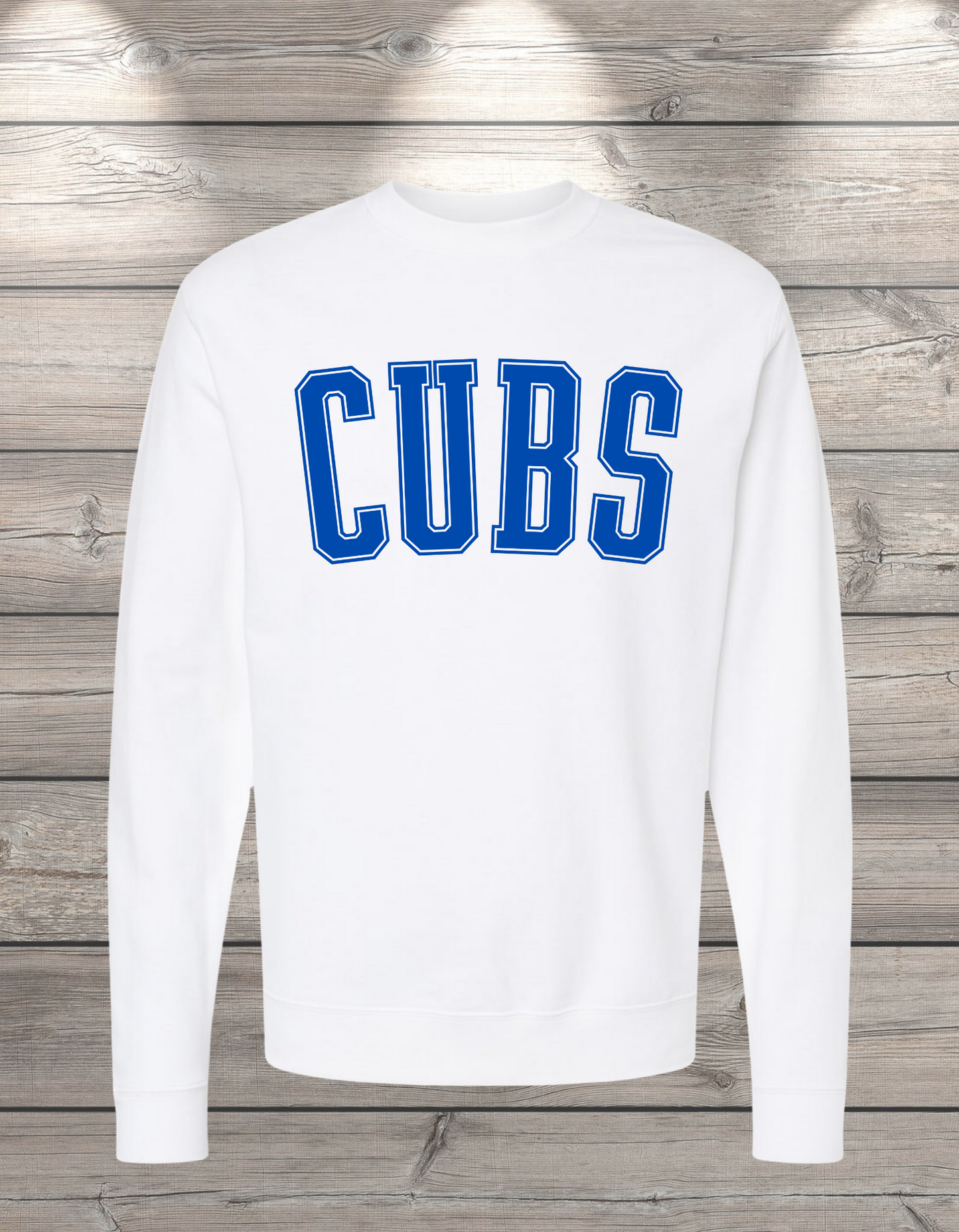 CUBS | Sedro Woolley Cubs Unisex Crewneck Sweatshirt – Independent Trading Co. | Optional Name on Back or Sleeve