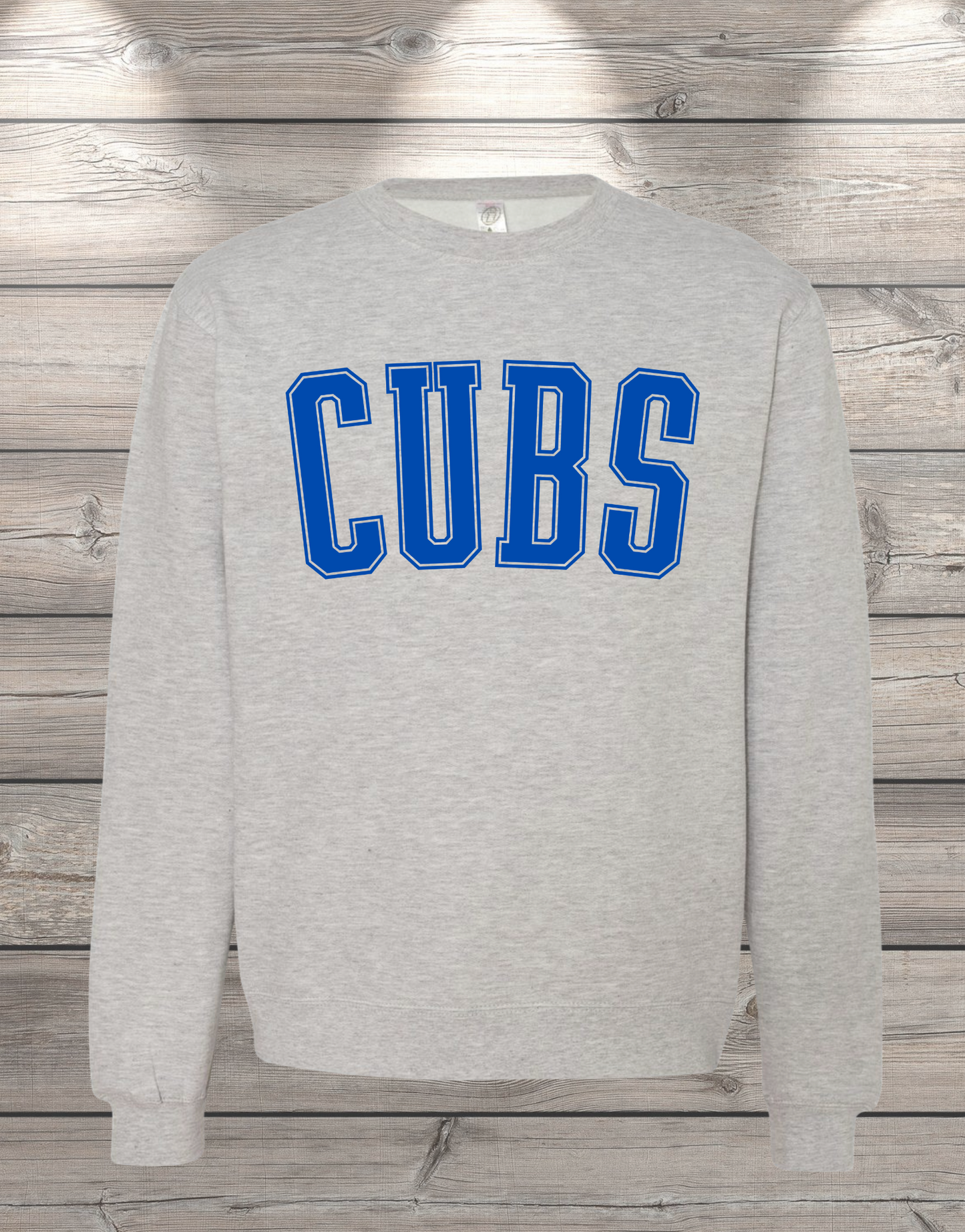 CUBS | Sedro Woolley Cubs Unisex Crewneck Sweatshirt – Independent Trading Co. | Optional Name on Back or Sleeve