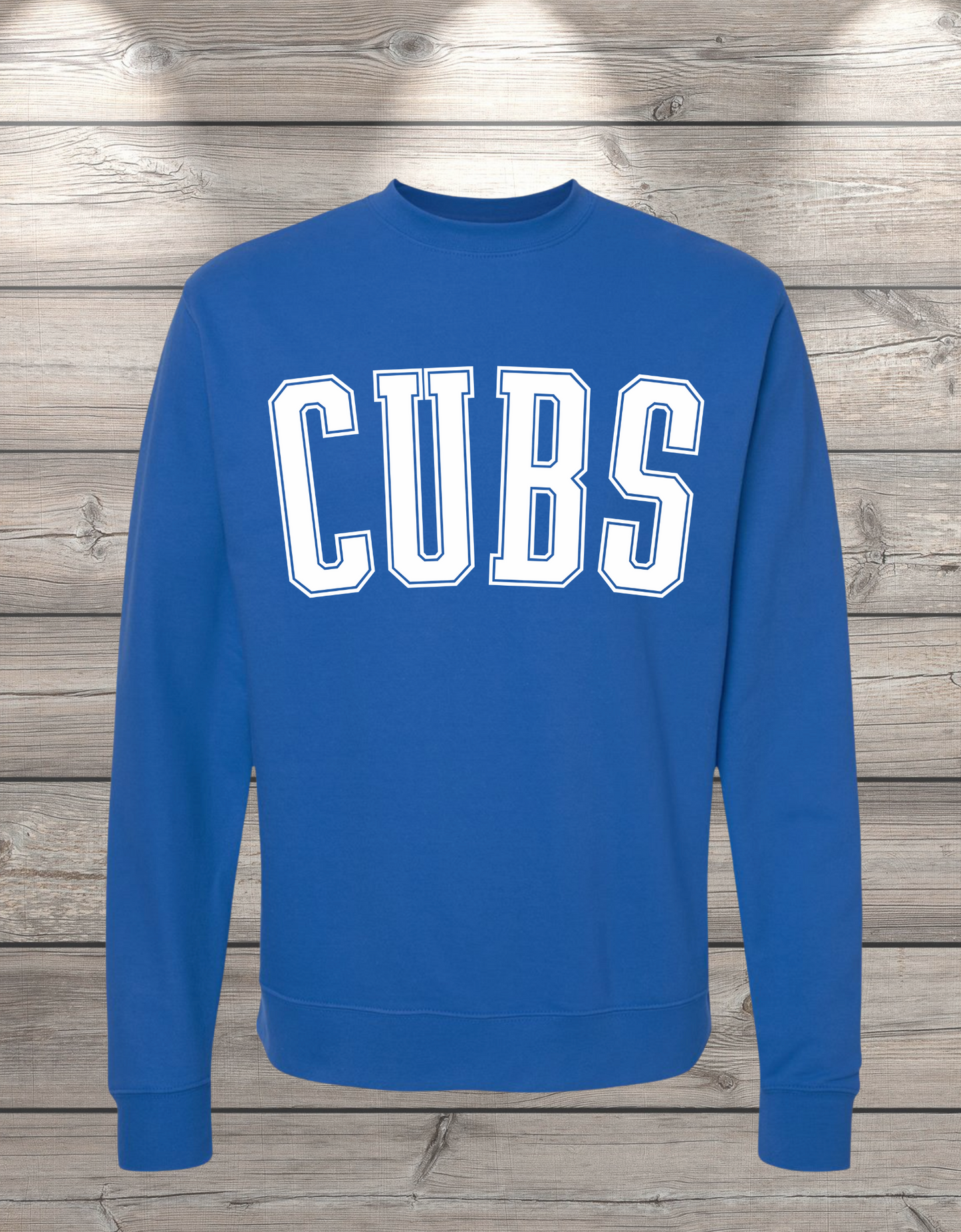 CUBS | Sedro Woolley Cubs Unisex Crewneck Sweatshirt – Independent Trading Co. | Optional Name on Back or Sleeve
