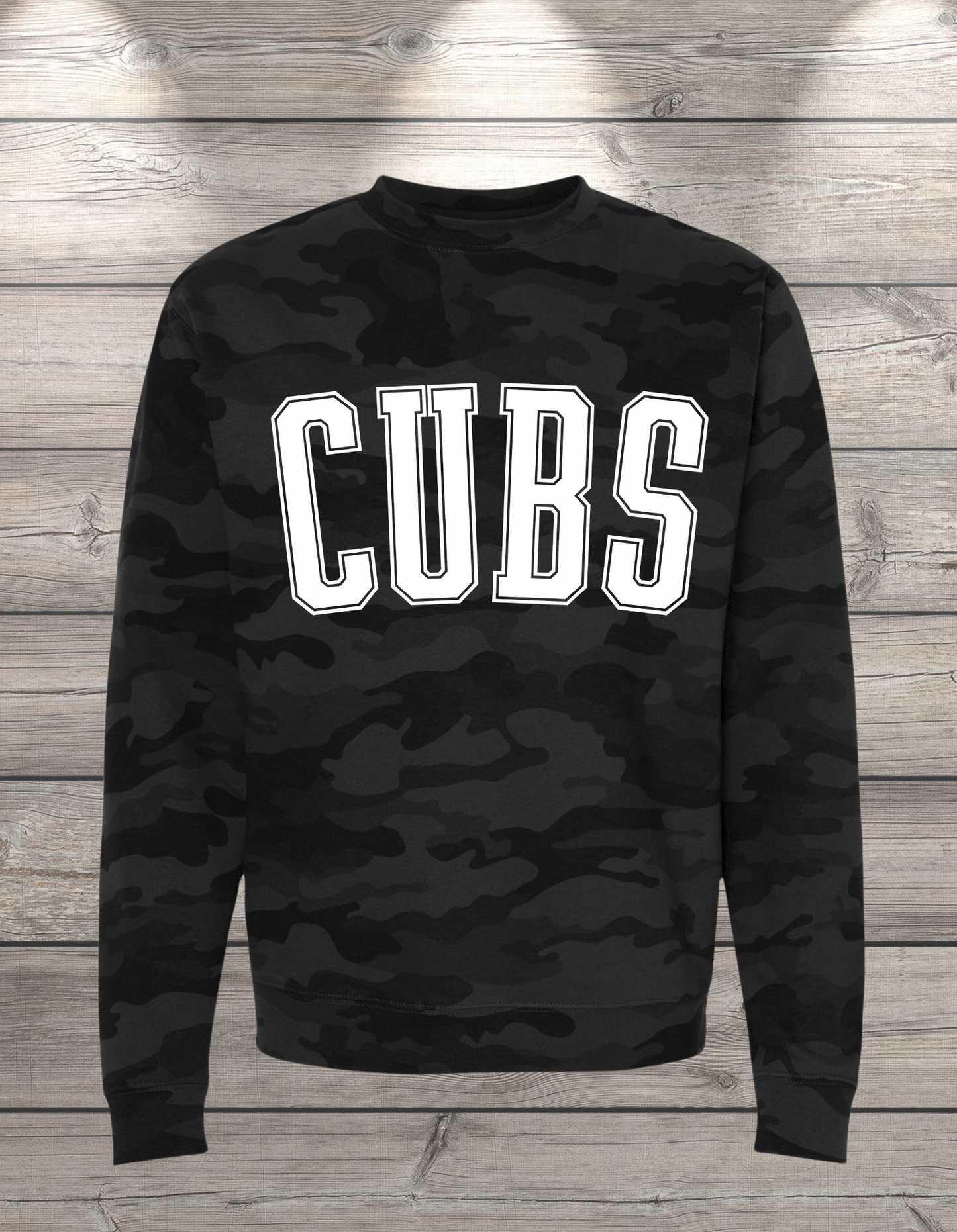 CUBS | Sedro Woolley Cubs Unisex Crewneck Sweatshirt – Independent Trading Co. | Optional Name on Back or Sleeve