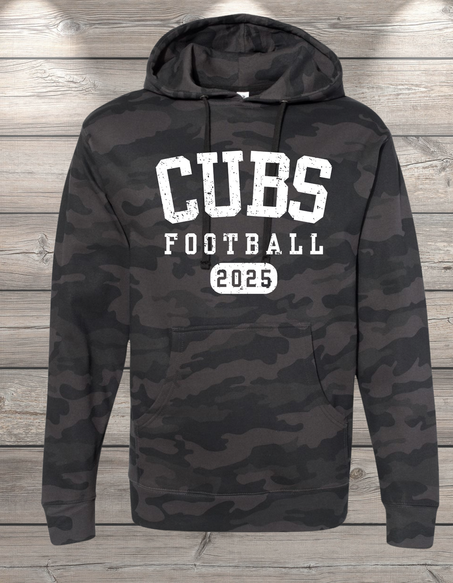 CUBS Football | Sedro Woolley Cubs Football Unisex Hoodie Sweatshirt – Independent Trading Co. | Optional Name on Back or Sleeve