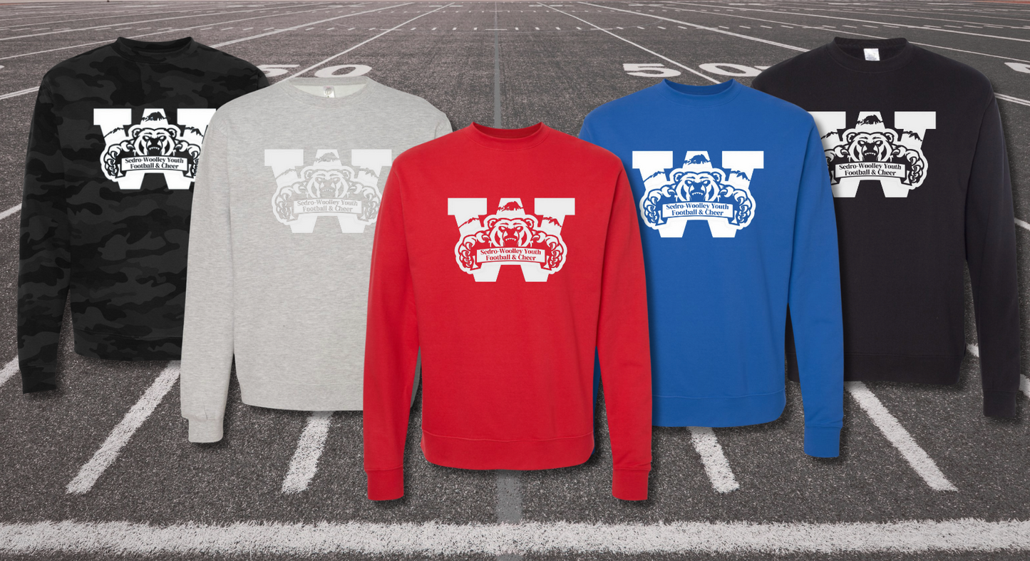 Sedro-Woolley Youth Football & Cheer Crewneck Sweatshirt