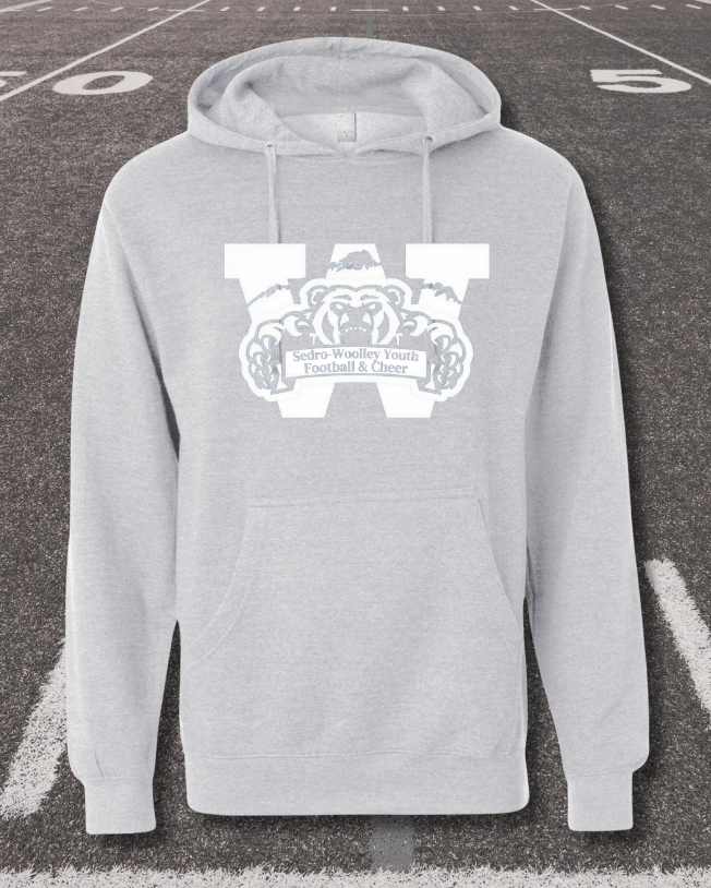 Sedro-Woolley Youth Football & Cheer Mid Weight Hooded Sweatshirt