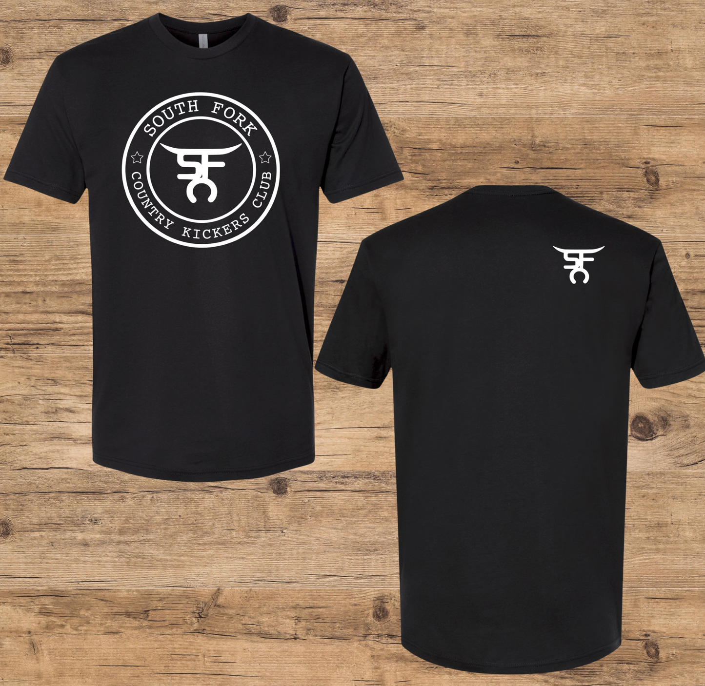 South Fork Country Kickers Large Front Logo Unisex T-Shirt