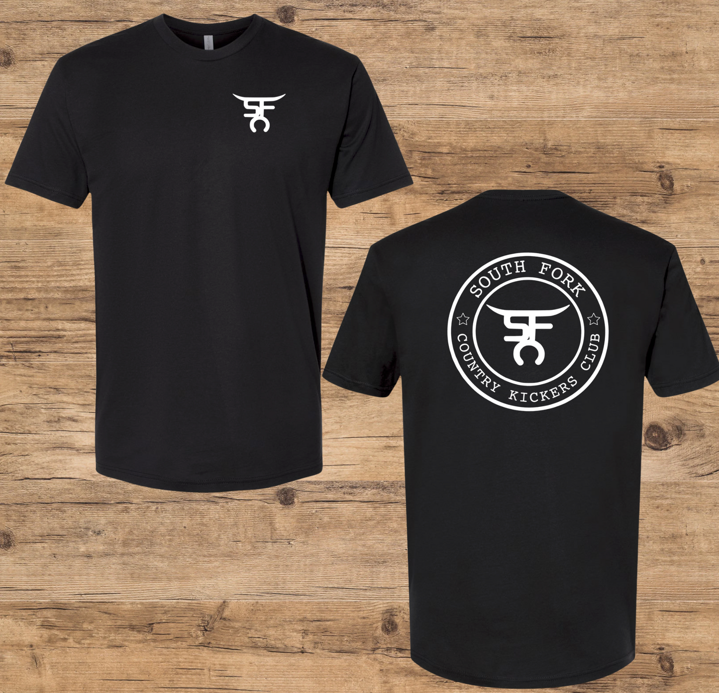 South Fork Country Kickers Large Back Logo Unisex T-Shirt