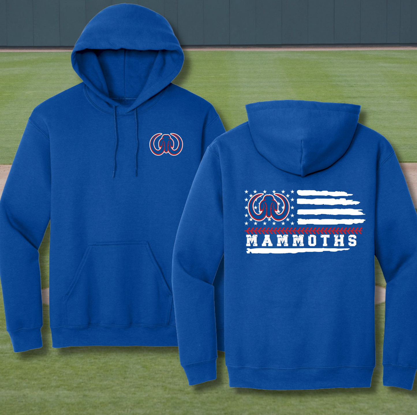 SW Mammoth Baseball Hoodie Sweatshirt