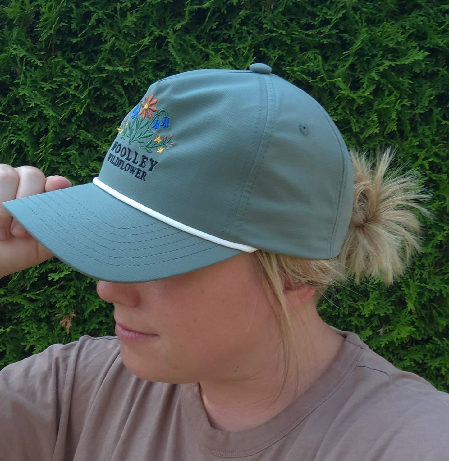 Woolley Wildflower Rope Cap