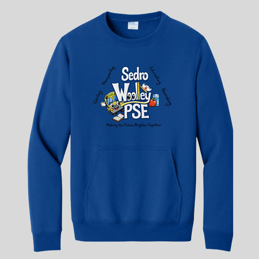 Sedro Woolley PSE Crewneck Sweatshirt with pocket