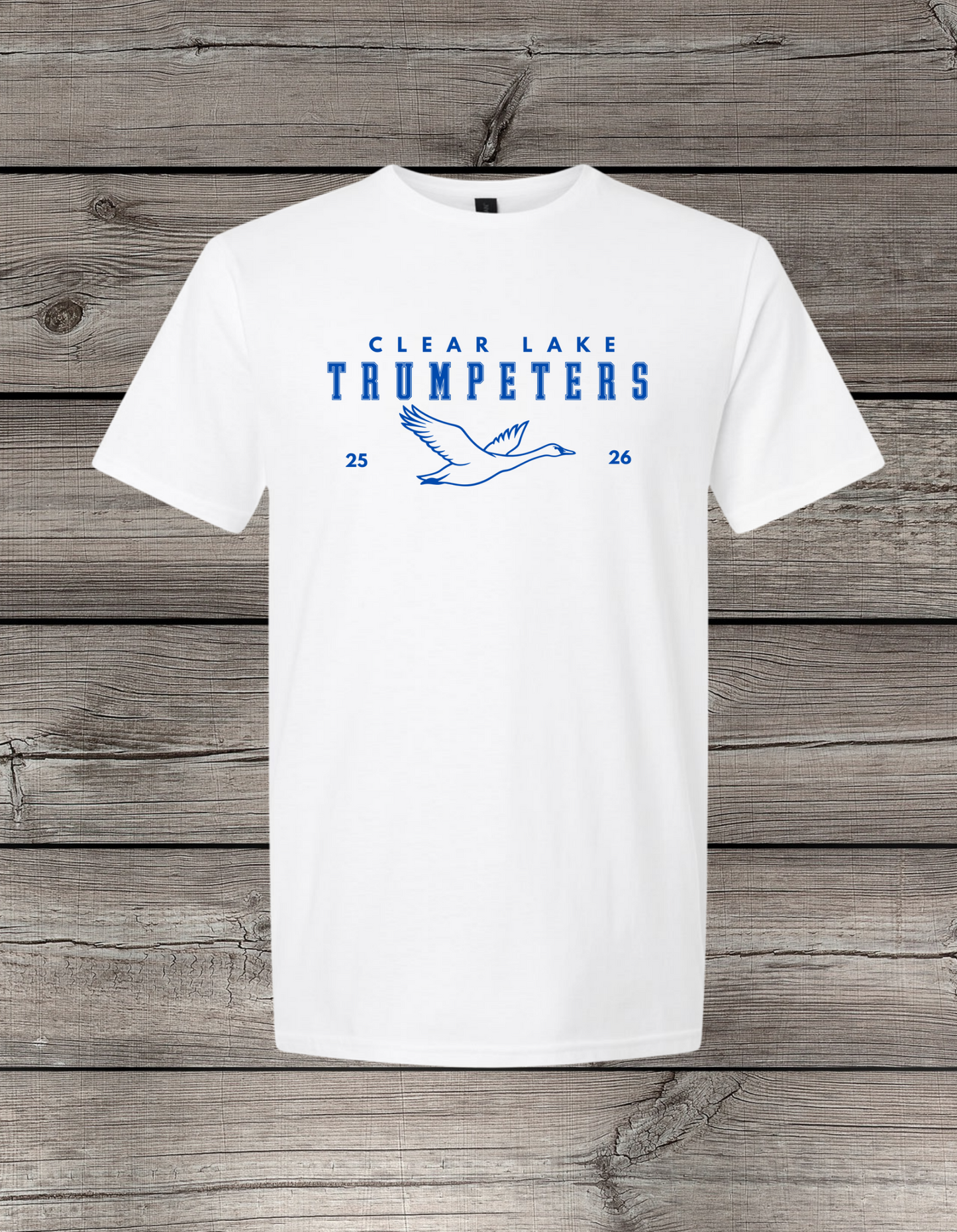 Clearlake Trumpeters T-Shirt | School Spirit Wear | Youth & Adult Sizes | Trumpeters 25/26