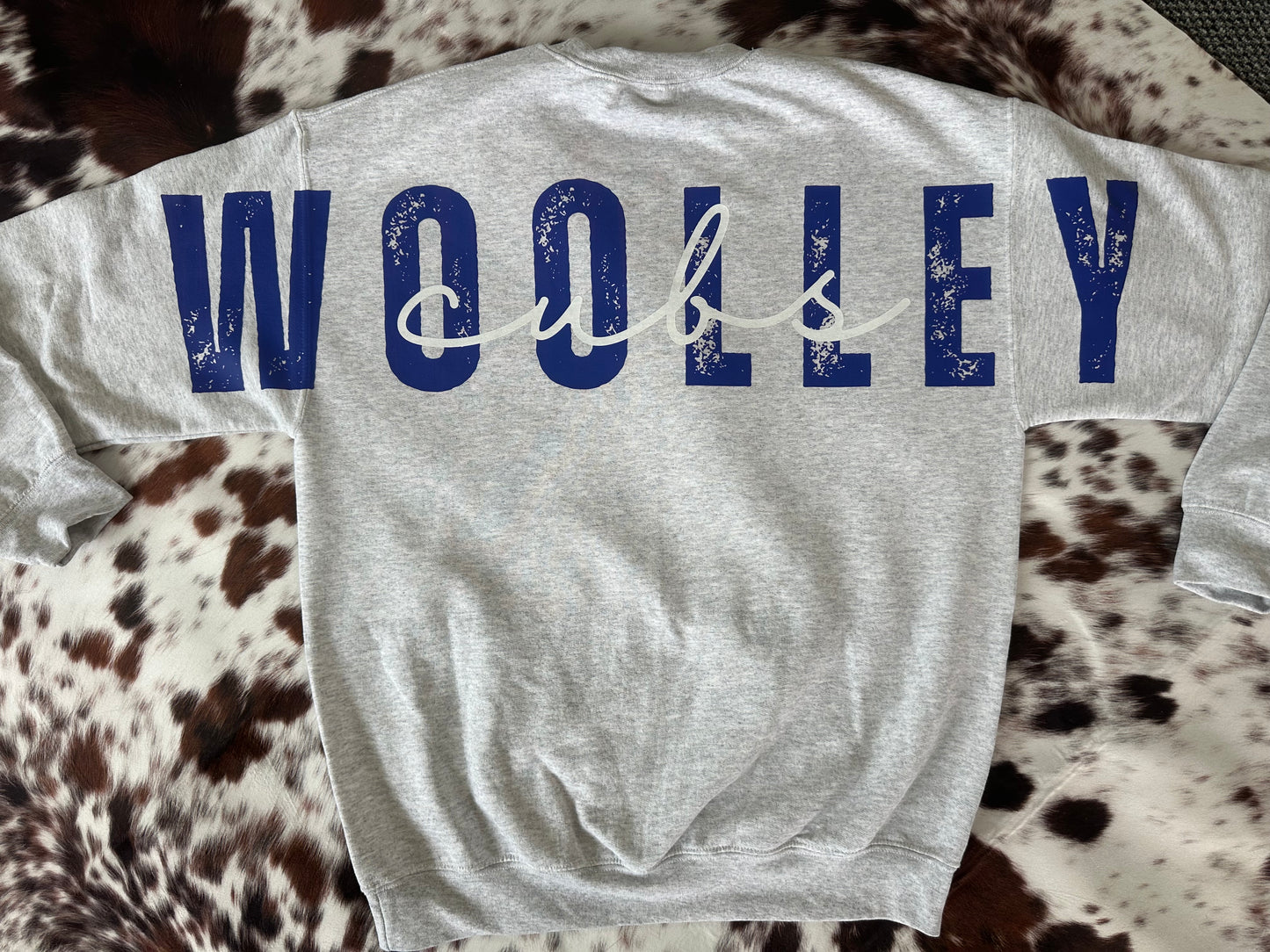 Woolley Cubs Large Back Design Crewneck