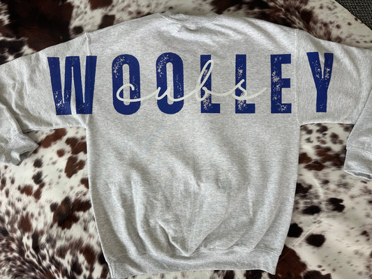 Woolley Cubs Large Back Design Crewneck