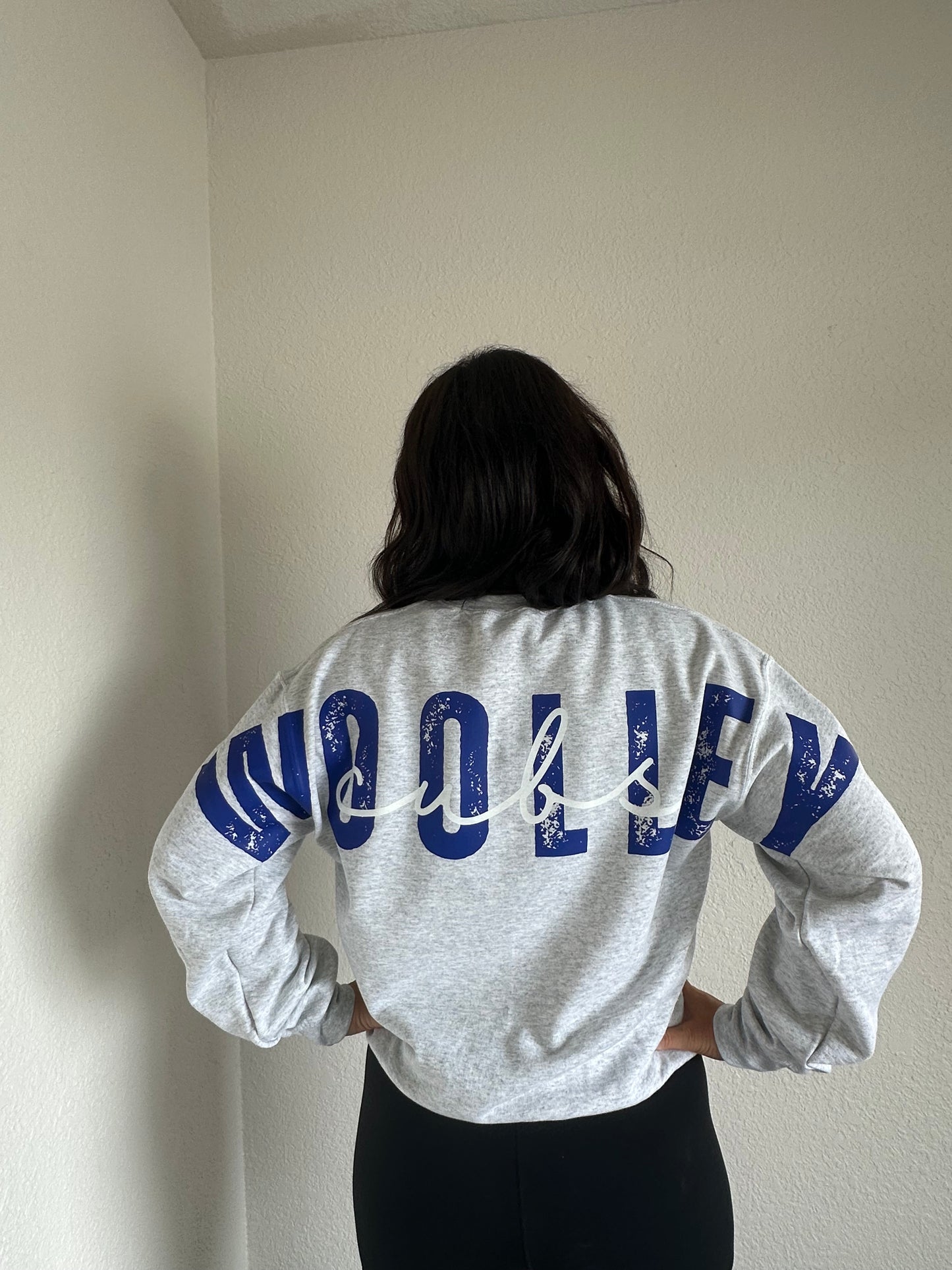 Woolley Cubs Large Back Design Crewneck
