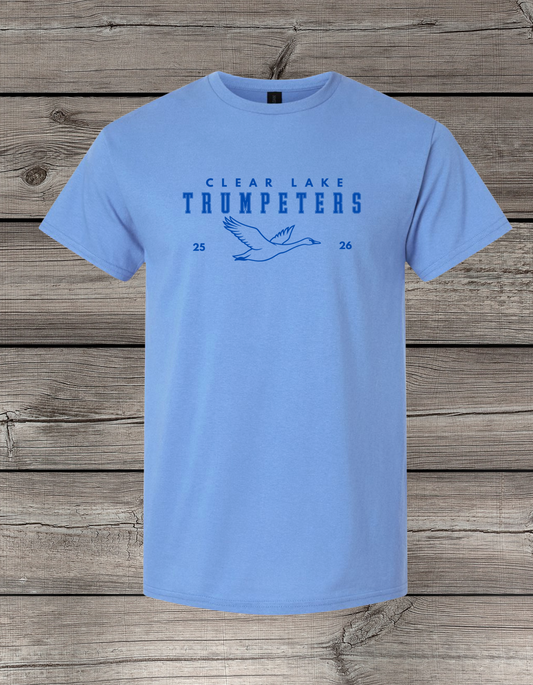 Clearlake Trumpeters T-Shirt | School Spirit Wear | Youth & Adult Sizes | Trumpeters 25/26