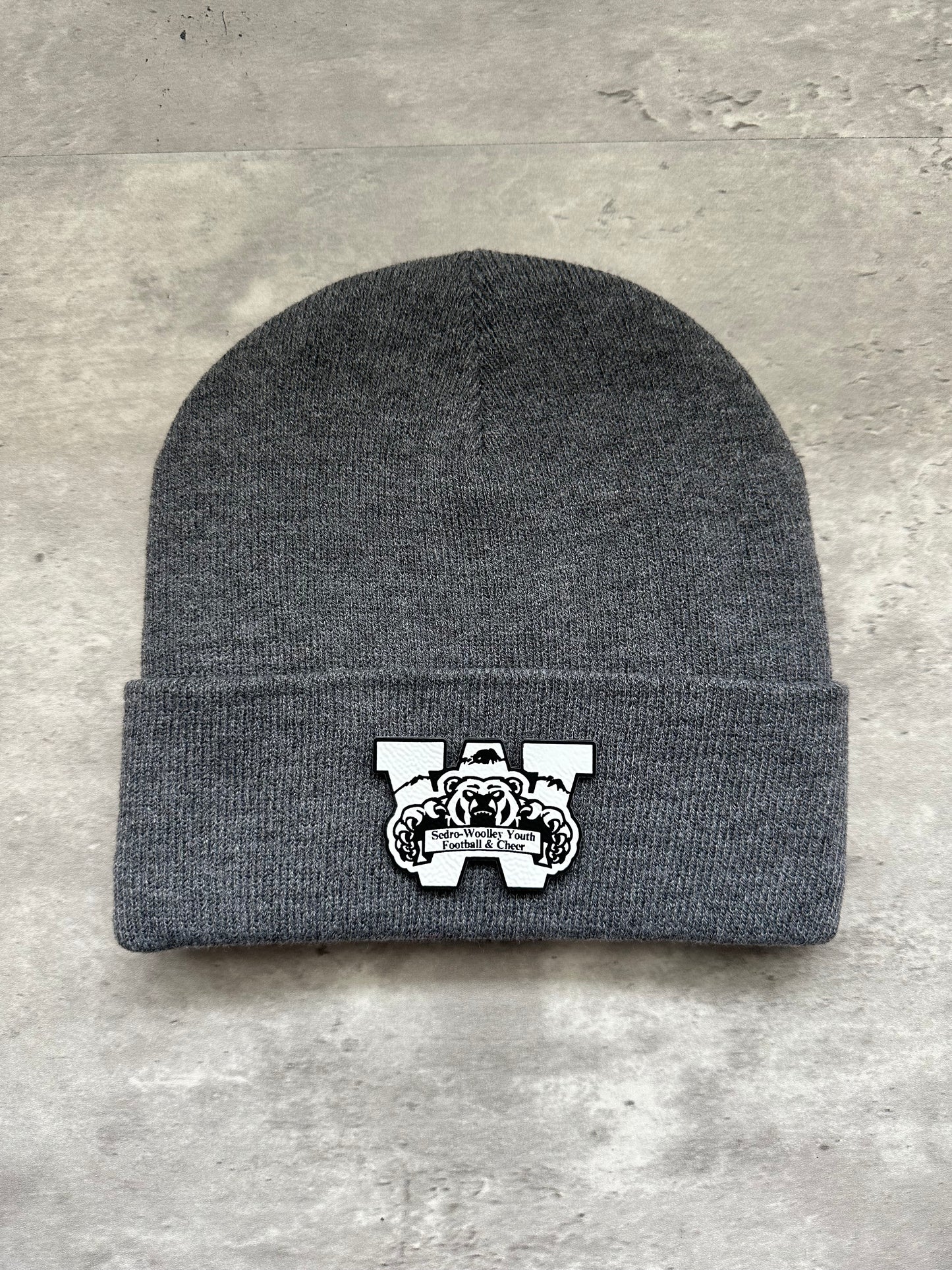 Fleece Lined Sedro Woolley Youth Football and Cheer Beanies