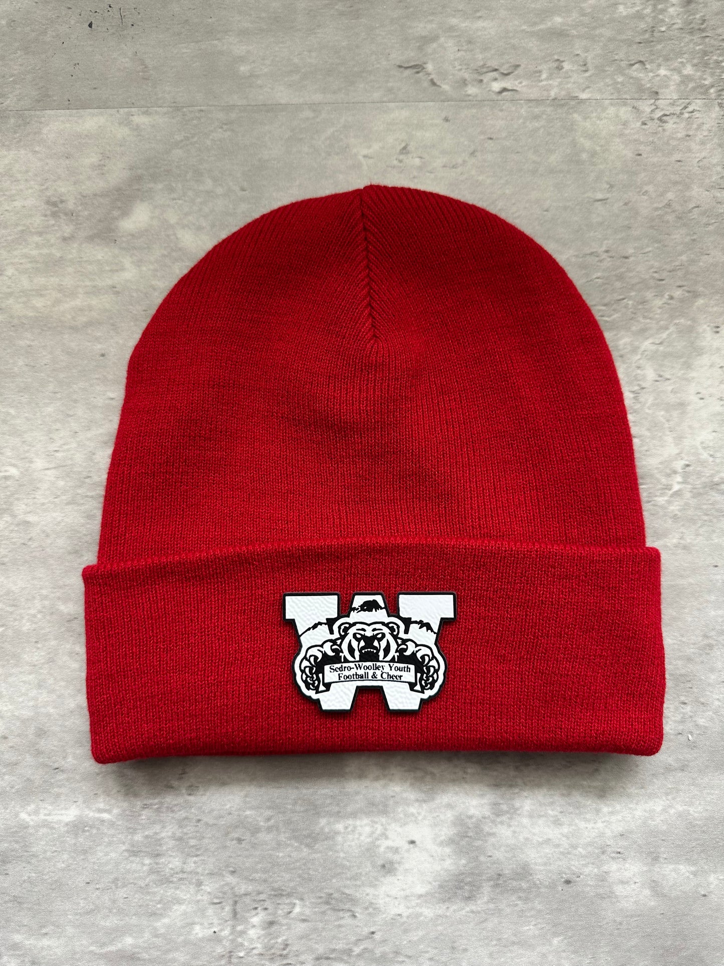 Fleece Lined Sedro Woolley Youth Football and Cheer Beanies