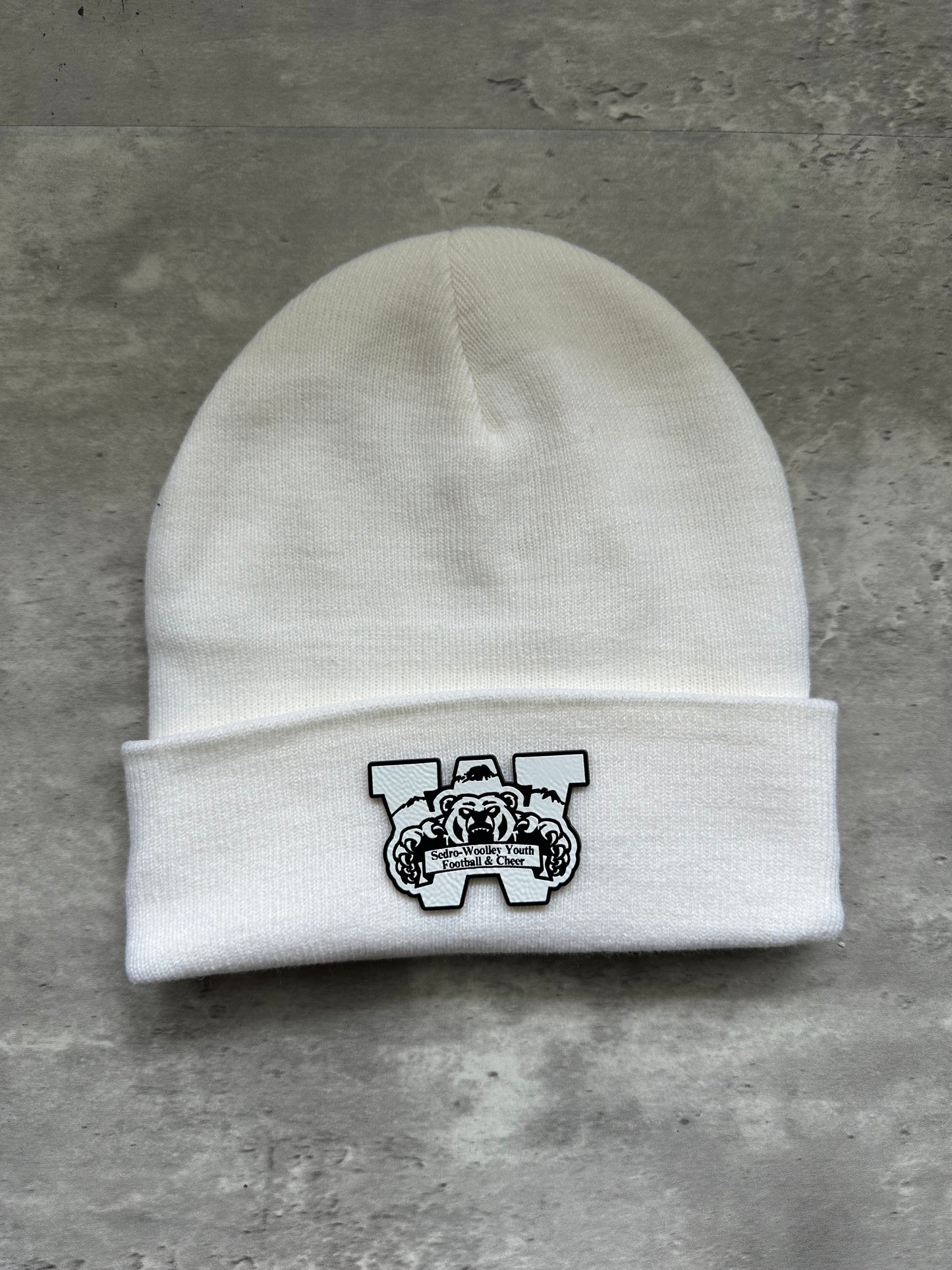Fleece Lined Sedro Woolley Youth Football and Cheer Beanies