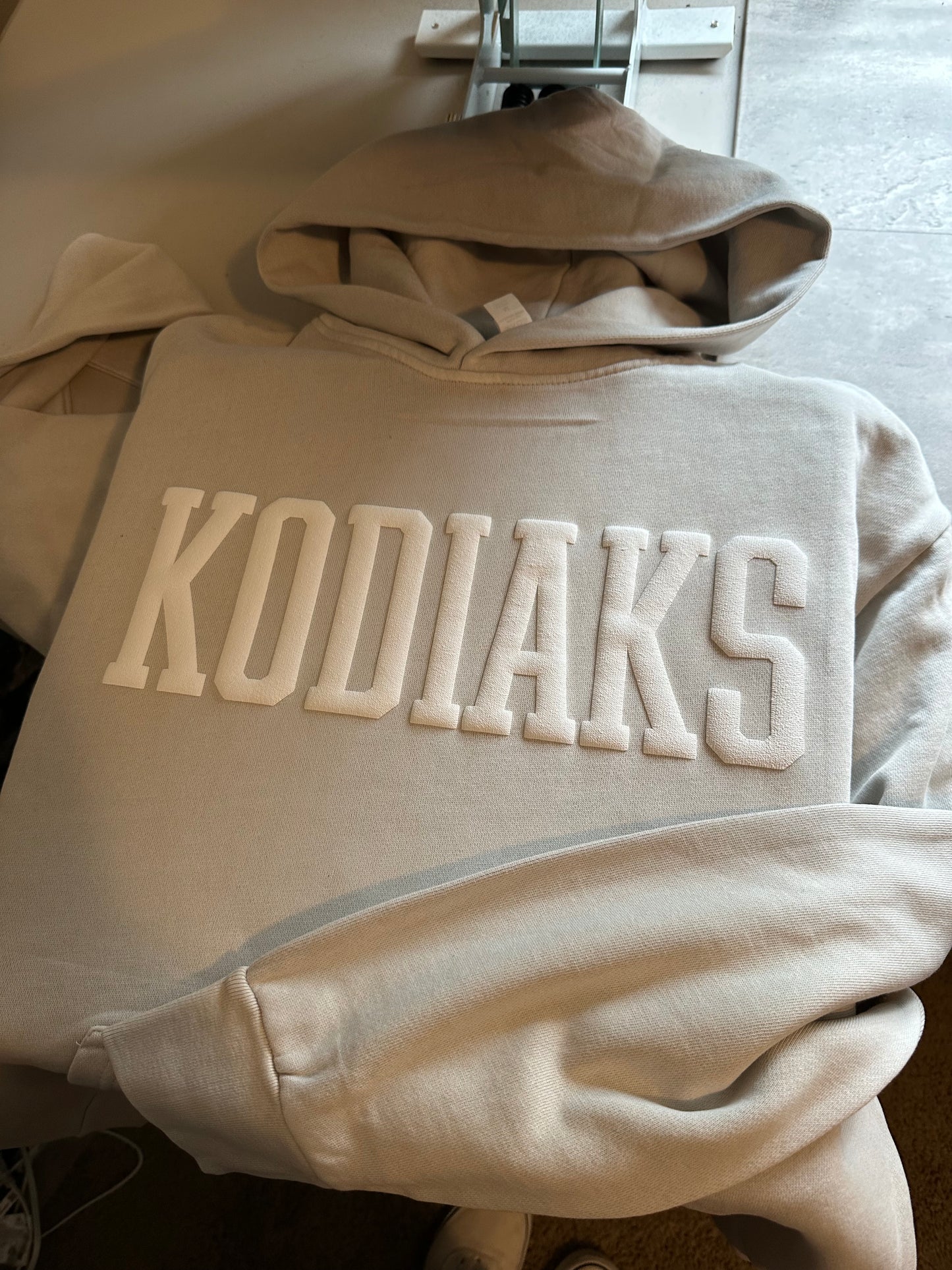 Customizable Puff Print Sweatshirt