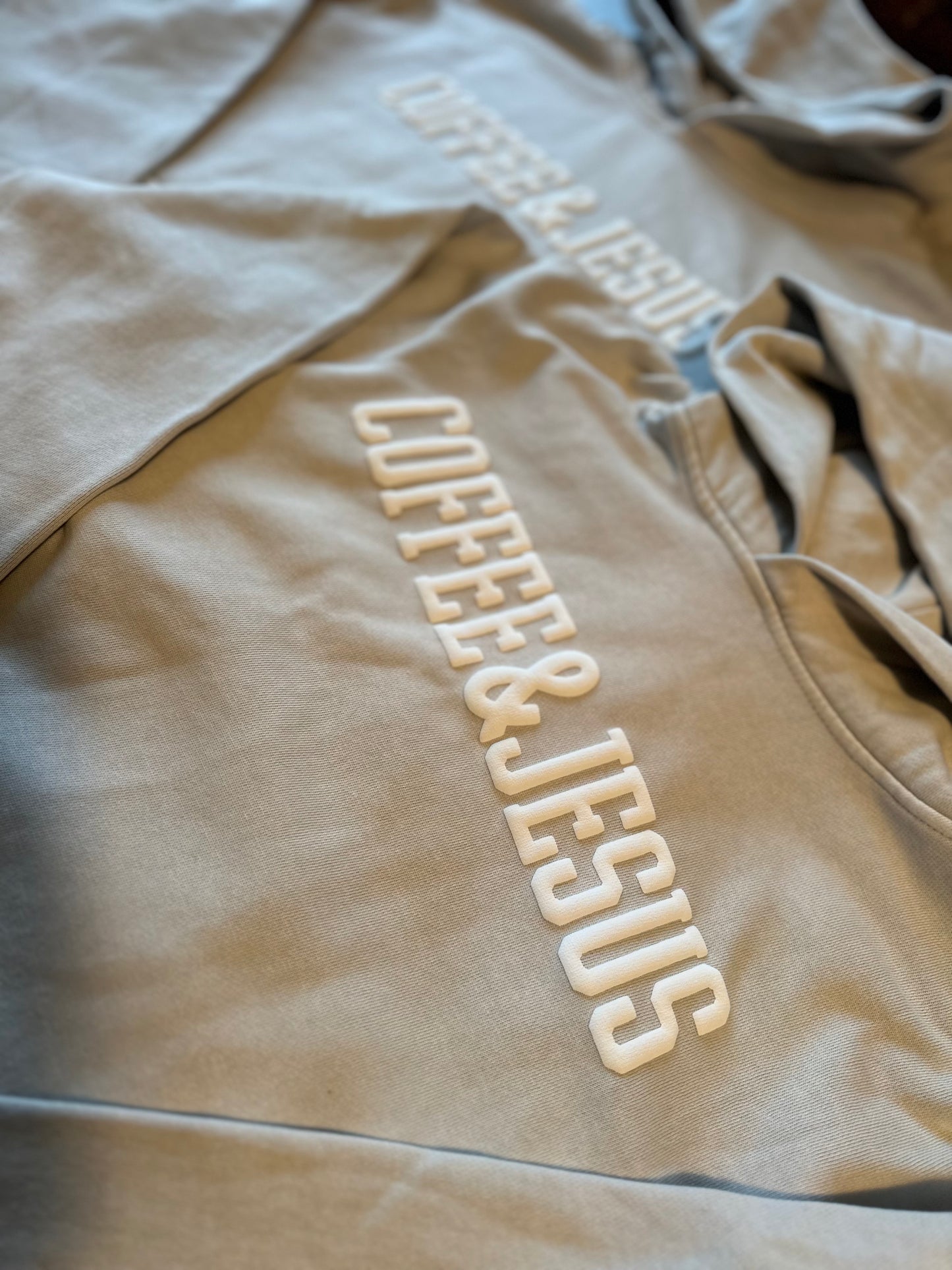 Customizable Puff Print Sweatshirt