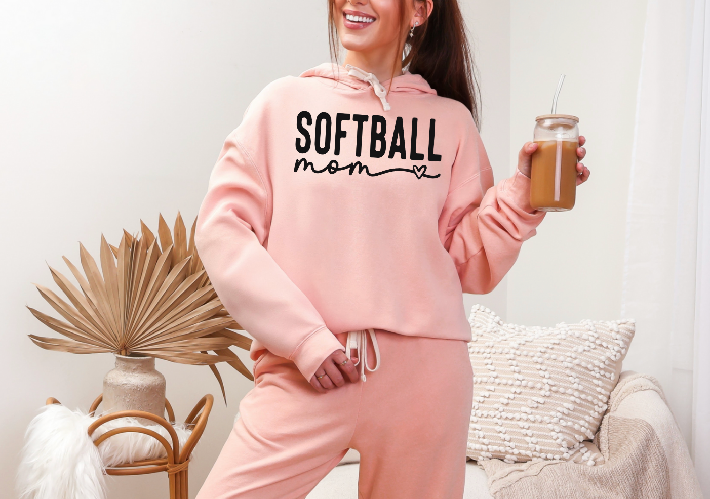 Baseball/Softball Mama Sweatshirt – Comfort Colors Hoodie