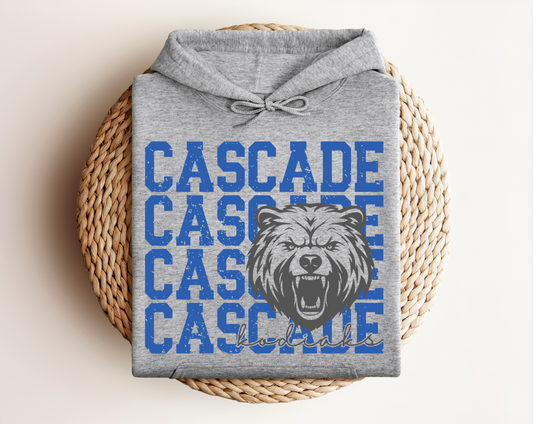 Cascade Kodiaks Logo Tee, Crewneck, & Hoodie – Youth & Adult Sizes | School Spirit Wear | Gildan Apparel