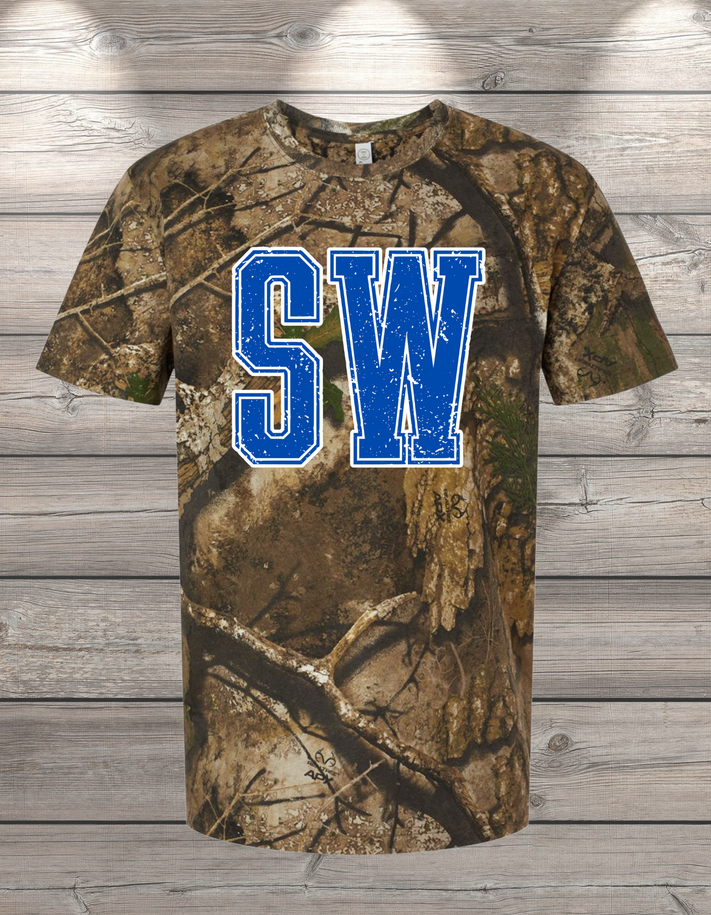 Sedro Woolley Designs | Unisex Realtree Camo T-Shirt – Code Five | 3 Design Options | Custom Designs Available