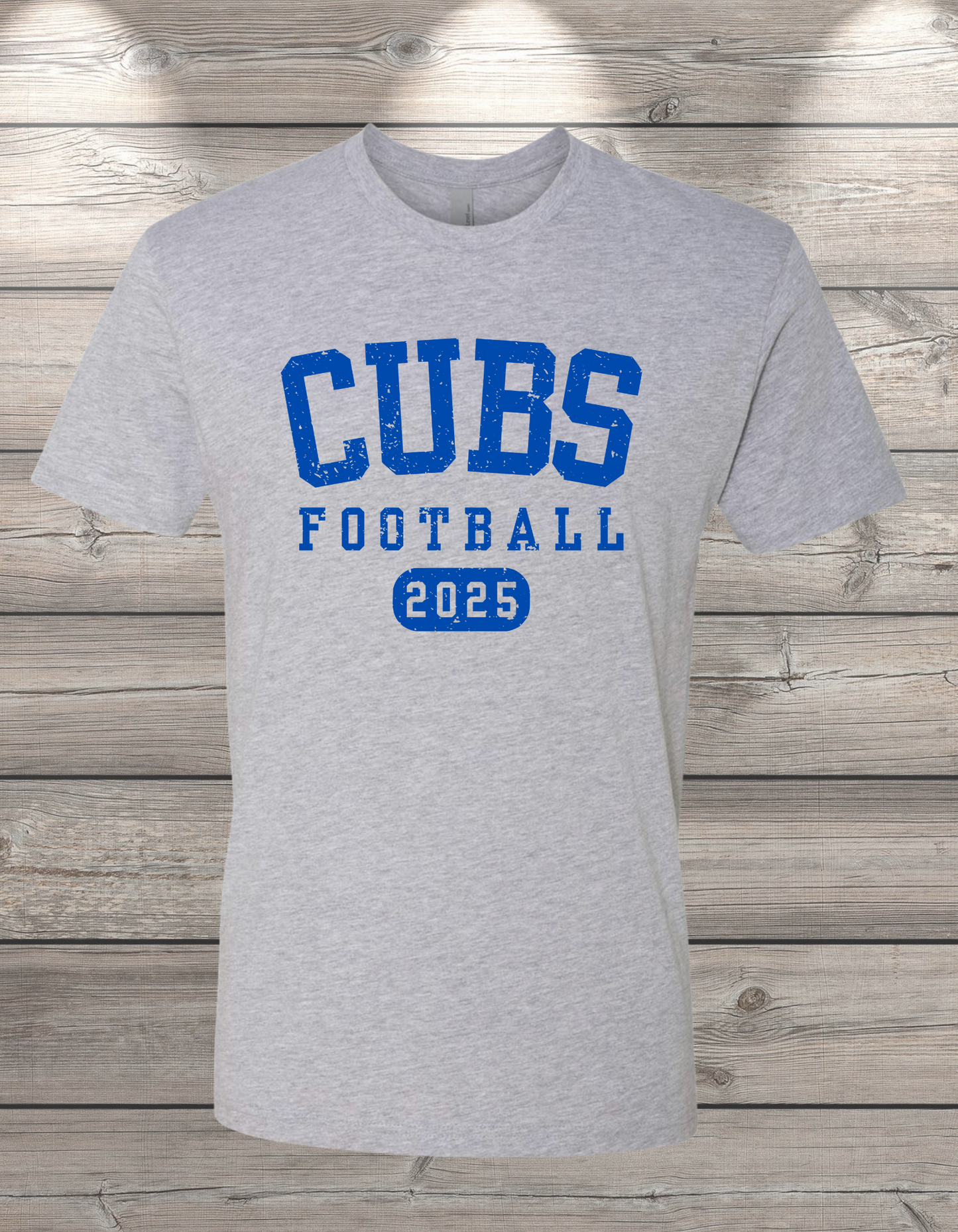 Sedro-Woolley CUBS Football T-Shirt – Next Level Unisex Tee | Soft Comfort Fit Spirit Wear | Youth and Adult Sizes