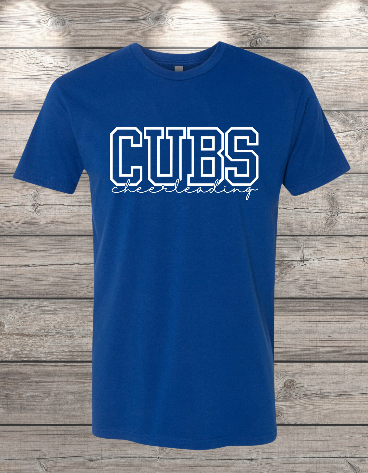 Sedro-Woolley CUBS Cheerleading T-Shirt – Next Level Unisex Tee | Soft Comfort Fit Spirit Wear | Youth and Adult Sizes