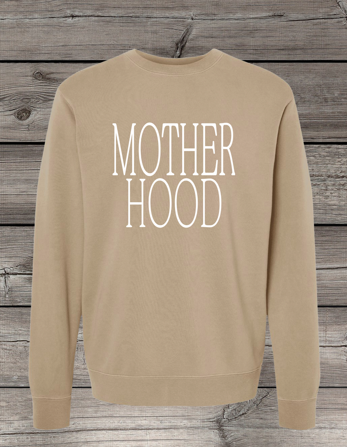 MOTHER HOOD Crewneck Sweatshirt | Pigment Dyed Mom Crewneck
