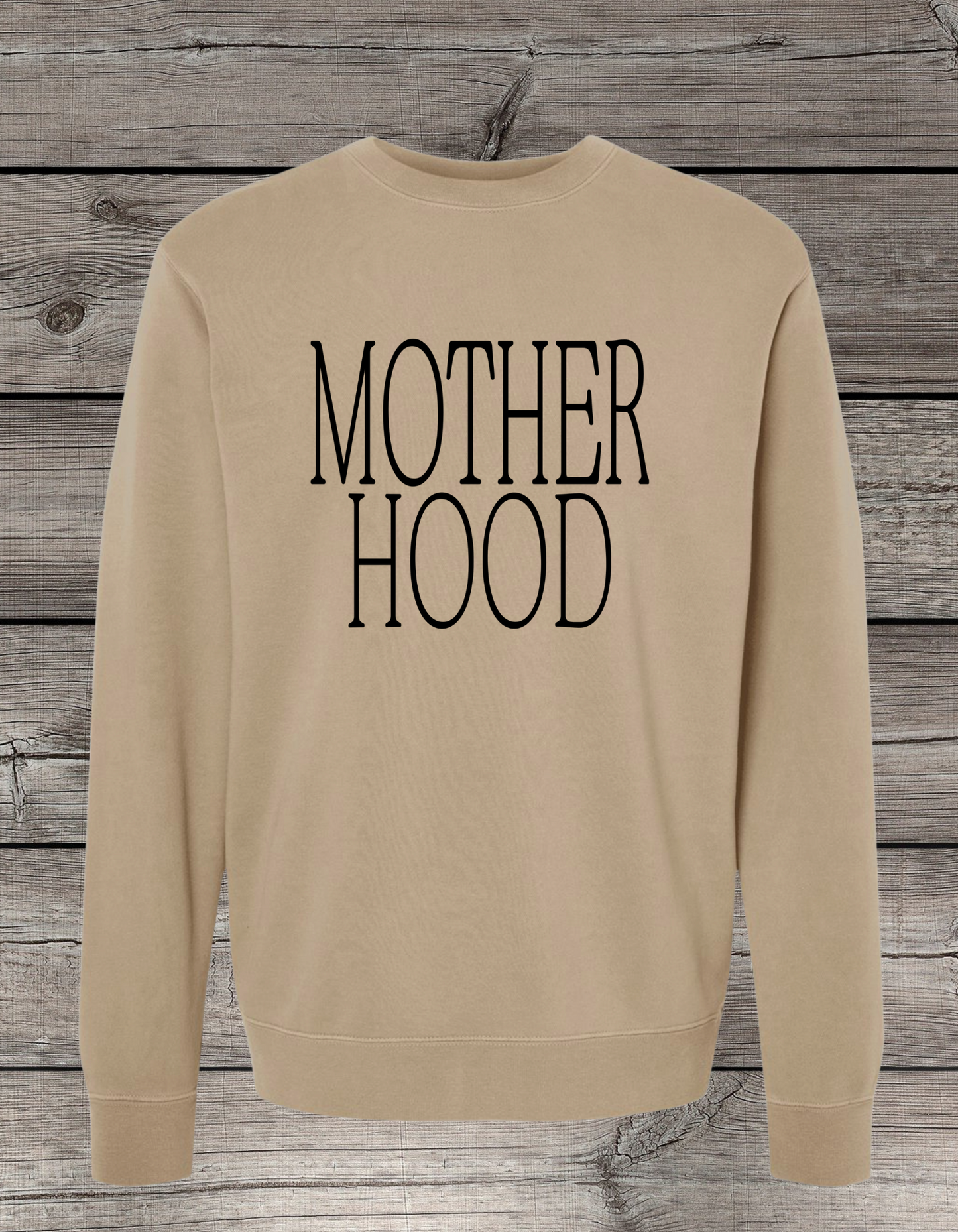 MOTHER HOOD Crewneck Sweatshirt | Pigment Dyed Mom Crewneck