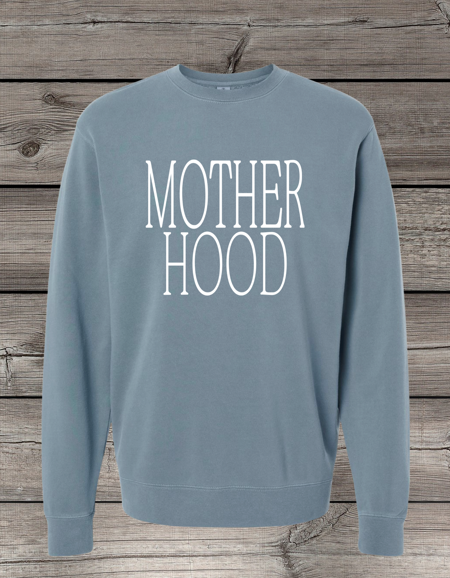 MOTHER HOOD Crewneck Sweatshirt | Pigment Dyed Mom Crewneck