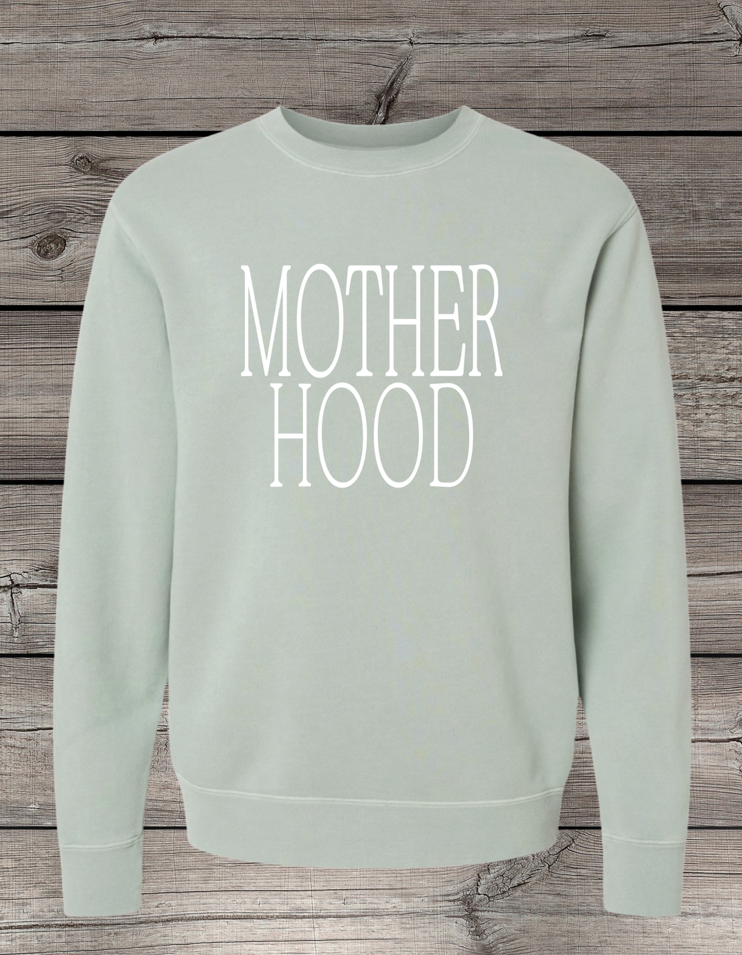 MOTHER HOOD Crewneck Sweatshirt | Pigment Dyed Mom Crewneck