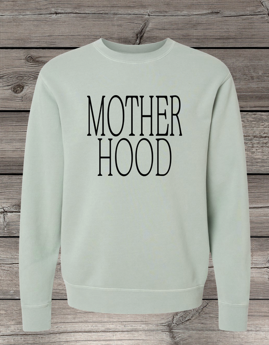 MOTHER HOOD Crewneck Sweatshirt | Pigment Dyed Mom Crewneck