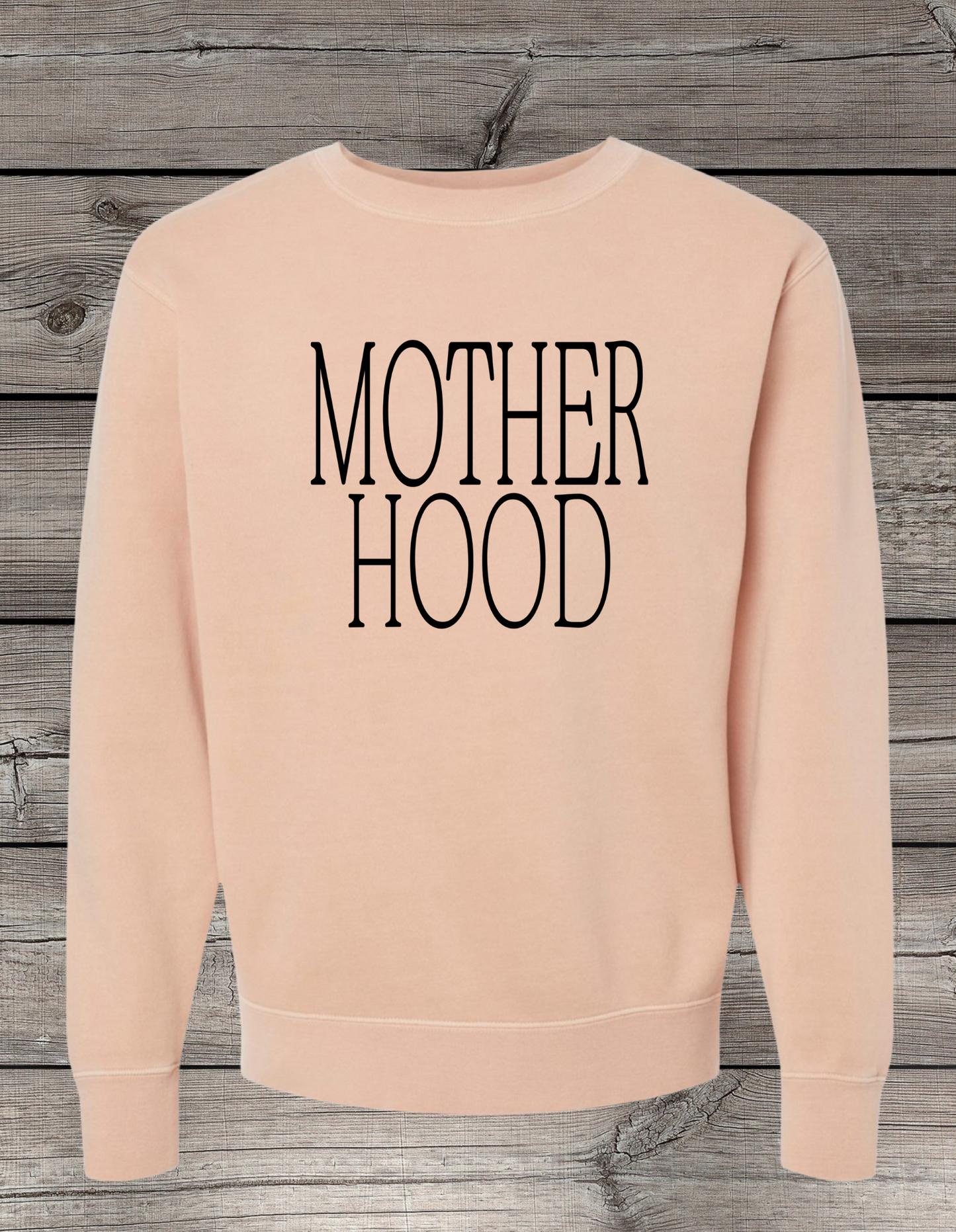 MOTHER HOOD Crewneck Sweatshirt | Pigment Dyed Mom Crewneck